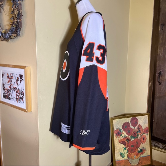 Philadelphia Flyers Size XL Hockey Jersey AUTOGRAPHED Martin Biron Reebok NEW - Picture 6 of 16